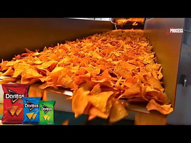 How are DORITOS made in Factories | How were NACHOS invented?