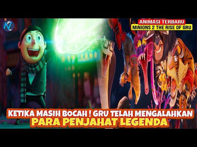 KETIKA MASIH BOCAH GRU TELAH MENGALAHKAN PENJAHAT LEGENDA I MINIONS 2 THE RISE OF GRU (2022)