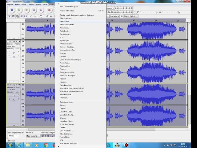 How to make SonicTheJackrabbit's G-Major on AVS and Audacity