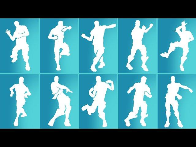 Most Iconic Fortnite Dances & Emotes! (Scenario, Groove Jam, Orange Justice, Billy Bounce, Smooth)