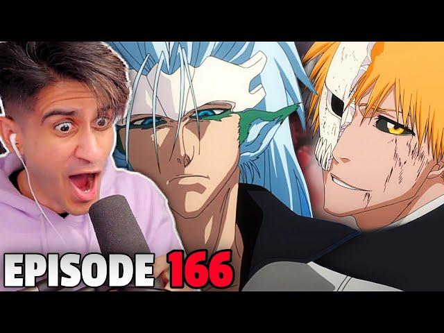 Grimmjow's Resurrection!! || ICHIGO VS GRIMMJOW!! || Bleach Episode 166 REACTION