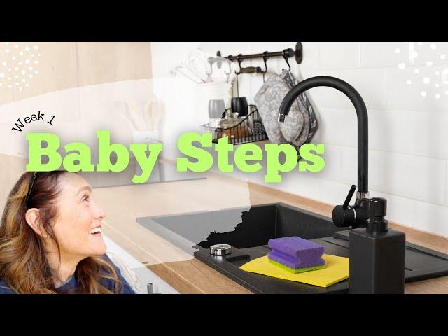 Week 1 of the FlyLady Baby Steps:  Let's Do This Together!