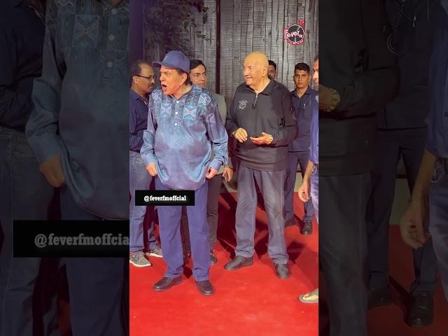 celebrating son sunny's big success! 87 yo Dharmendra arrives for the success bash of gadar 2!