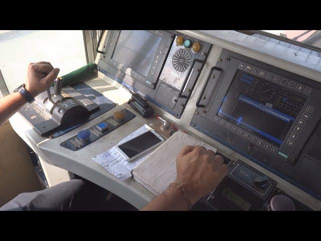 [IRFCA] Shatabdi Express Locomotive Cab Ride, Ultimate Cab Ride in WDP4D Engine