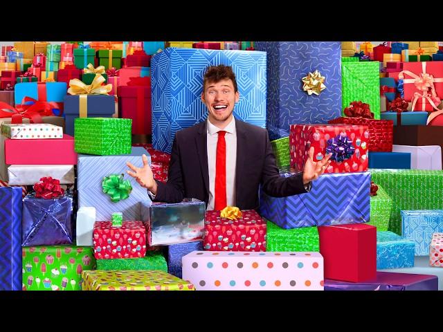 I Surprised YouTubers with 100 Presents!