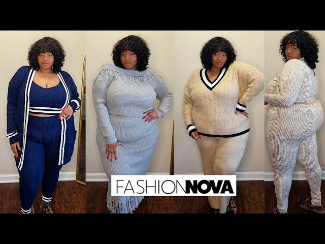 Fashion Nova Curve Matching Sets Try On Haul | Black Friday Sale | Victoria Lashay