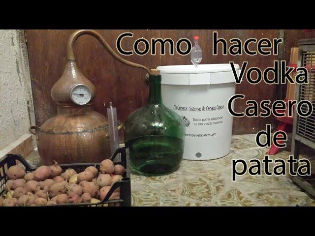 How to Make Homemade Potato Vodka, Fermenting and Distilling. Liqueur