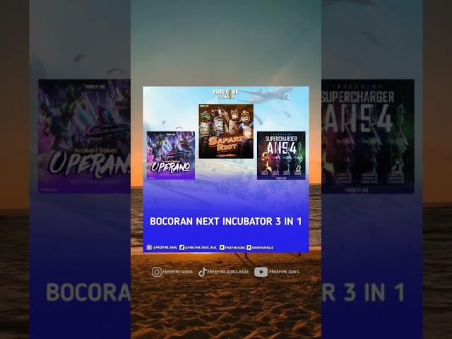 BOCORAN INCUBATOR YANG AKAN DATANG