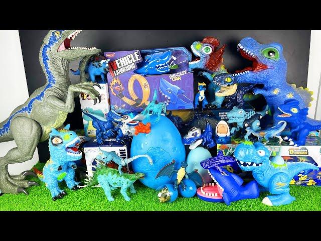 Jurassic World Unboxing Review T-rex Carnotaurus Spinosaurus Velociraptor Stegosaurus Dinosaur Eggs