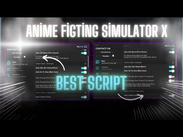 [ UPDATE 4 ‍️] Anime Fighting Simulator X NEW Script / Hack (AUTOTRAIN,AUTOFARM,TELEPORT) PASTEBIN