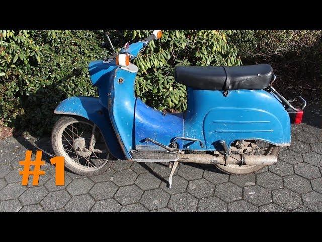 Simson Schwalbe KR 51/1 Zerlegen / Auseinanderbauen  Restauration / Restaurierung Erklärung Teil 1