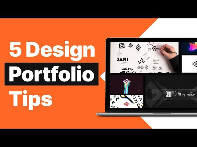 5 Tips for SUPERB Design Portfolios! 