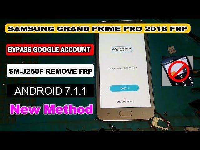 SAMSUNG GRAND PRIME PRO BYPASS FRP GOOGLE ACCOUNT NEW METHOD