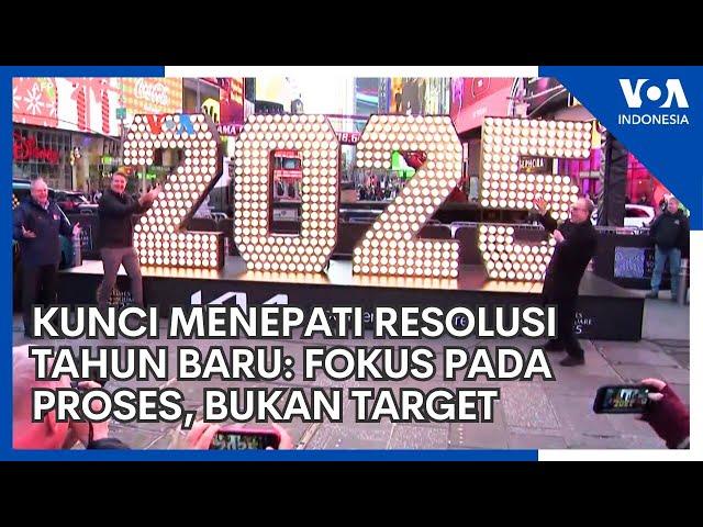 Kunci Menepati Resolusi Tahun Baru: Fokus pada Proses Bukan Target