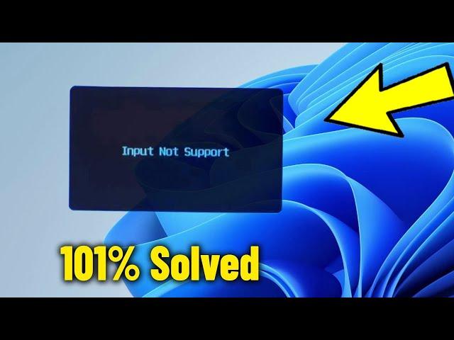 Fix Input Not Support on Screen Windows 11/10/7 - How To Remove the floating input not supported ️