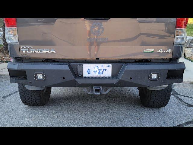 Yikatoo Rear Bumper Install - 2012 Toyota Tundra