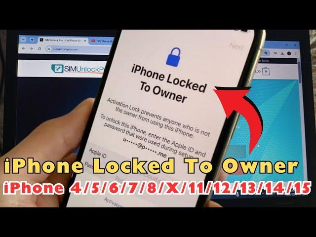 How To Unlock iPhone Locked To Owner With IMEI (Sim UnlockPro) 100% Working