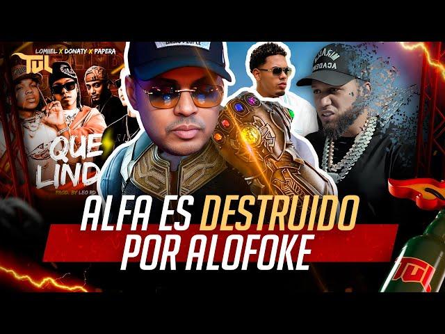 ALFA EL JEFE ES DESTRUIDO POR ALOFOKE TRAS REMIX DE “LINDA” CON MIKE TOWER (TU VERA LIO PODCAST)