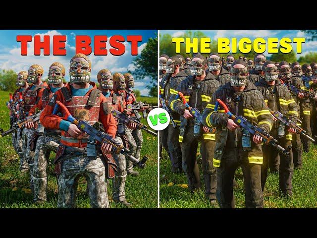 The BEST CLAN Vs The BIGGEST CLAN in Rust (OT VS R2)