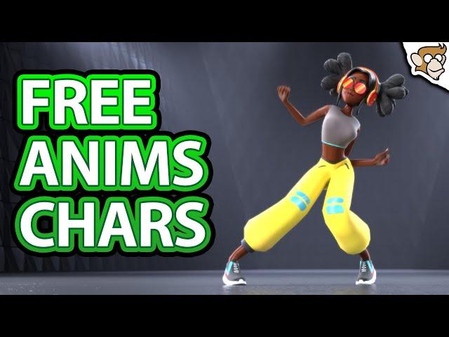 FREE Characters and FREE Animations for your GAMES! (Mixamo)