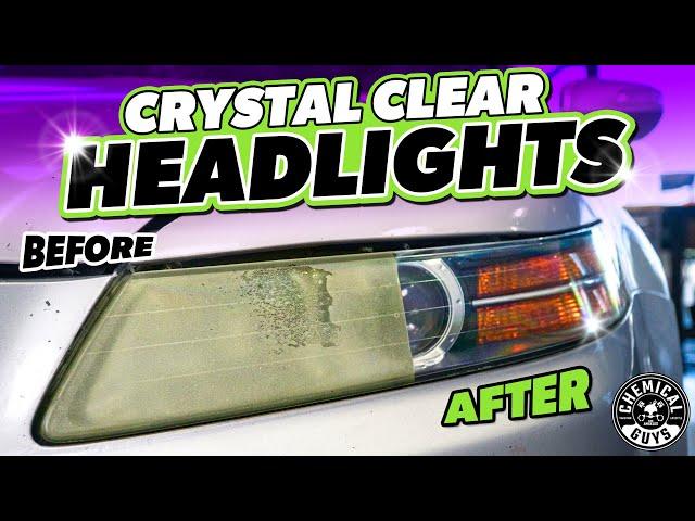 How To Clean, Polish & Restore FOGGY Car Headlights Back To Clear!