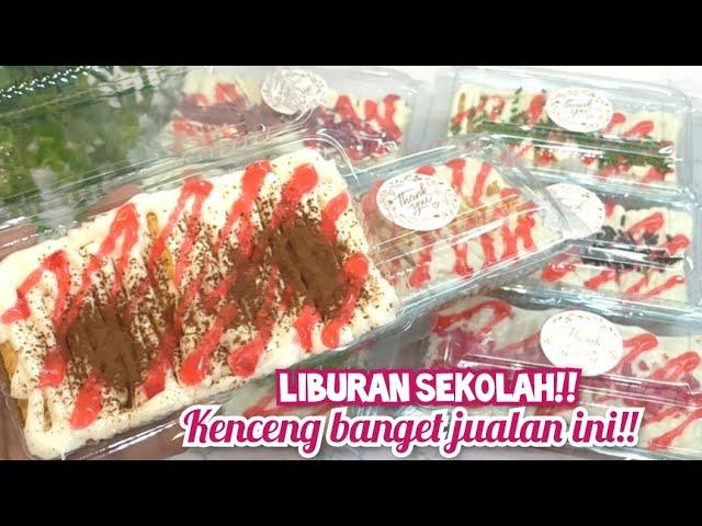 LIBURAN SEKOLAH JUALAN INI WOW KENCENG BANGET!! JADI REBUTAN SETIAP HARI NYA