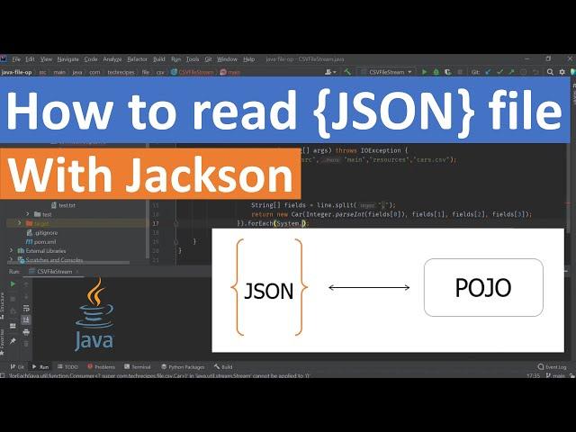 How to read JSON file in Java? ( Jackson Databind )