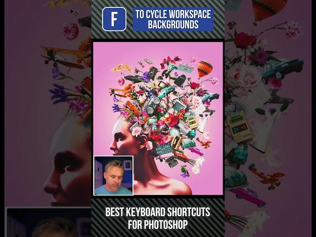 3 Photoshop Keyboard Shortcuts You Need to Try  #shorts #photoshop