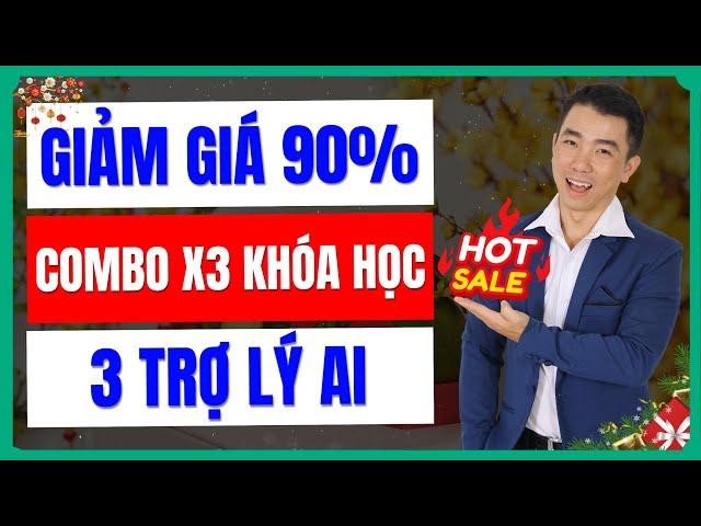 Siêu Khuyến Mãi Cuối Năm Với Combo X3 Khóa Học Đỉnh Cao