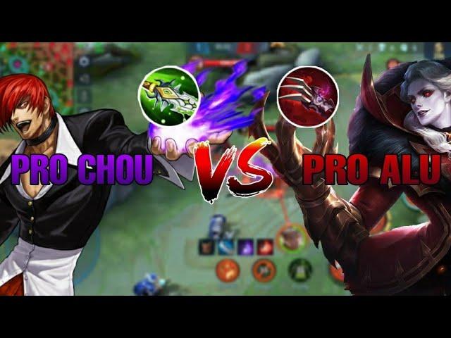 Top Global Alucard Vs Pro Chou 1v1 | MLBB