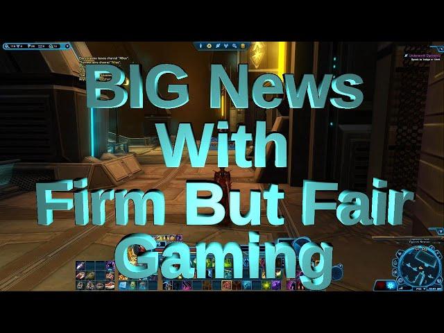 Firm But Fair Gaming Big New!! Joining Twitch