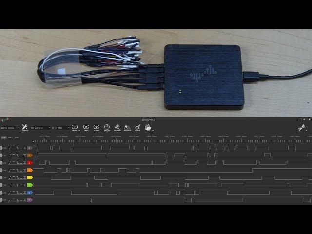 [009] DSLogic Logic Analyzer Review and Teardown