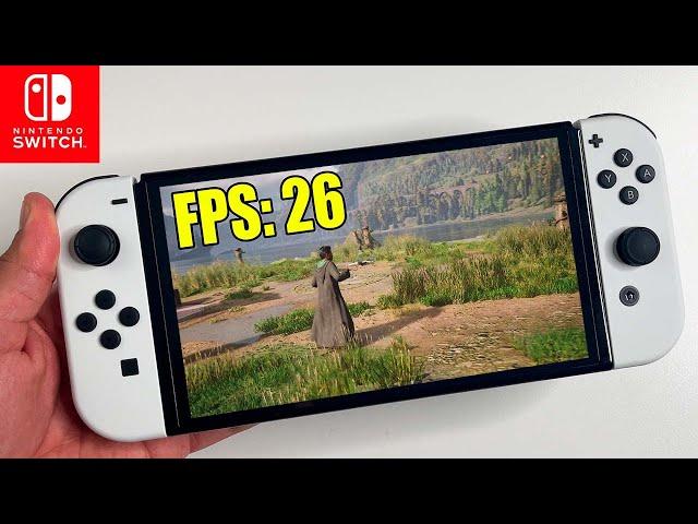 Hogwarts Legacy Nintendo Switch FPS Test & Technical Review