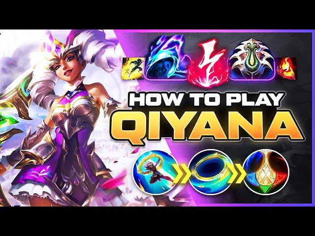 HOW TO PLAY QIYANA SEASON 14 | NEW Build & Runes | Season 14 Qiyana guide | League of Legends