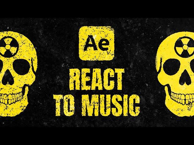 ️ How to make anything React to Music in After Effects!