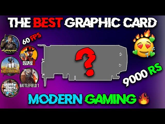 THE BEST GRAPHIC CARD UNDER 9000RS || DO HEAVY GAMING EASILY  - URDU/HINDI