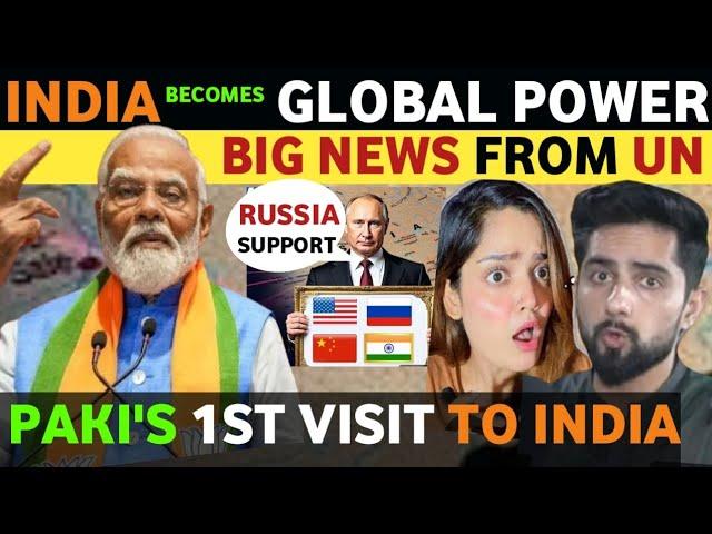 INDIA IN THE LIST OF GLOBAL POWERS, PAKISTANI PUBLIC REACTION ON INDIA'S TRANSFORMATION, REAL TV