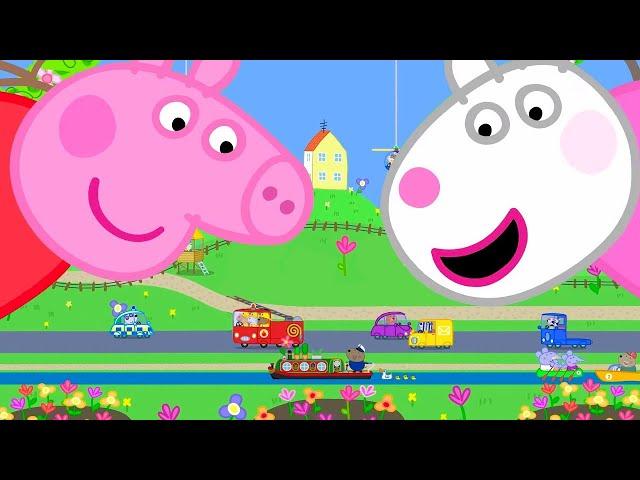 Peppa Pig Becomes A Giant In Tiny Land   Peppa Pig and Friends Full Episodes