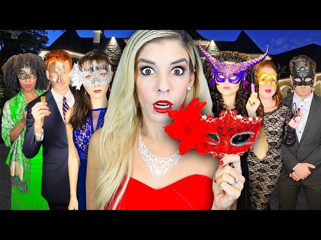 Giant Masquerade Ball at Hacker Mansion to Win $10,000! (Game Master Challenge) | Rebecca Zamolo