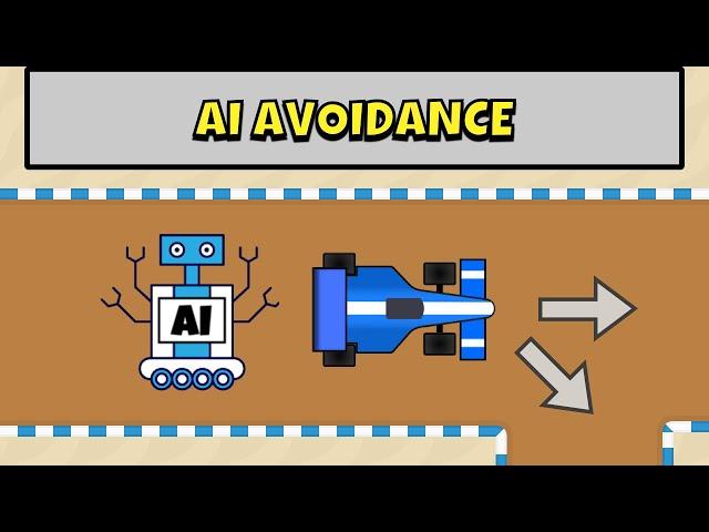 Avoidance in how to create an AI Bot Race Car Controller in Unity tutorial Part 2