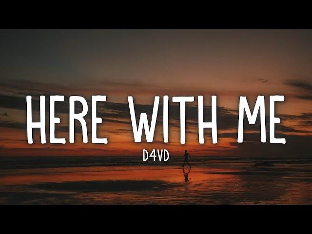 d4vd - Here With Me (Lyrics) | 1hour