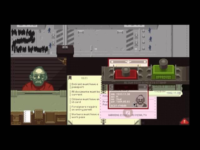 Papers Please #8 - The Ezic Order Awaits