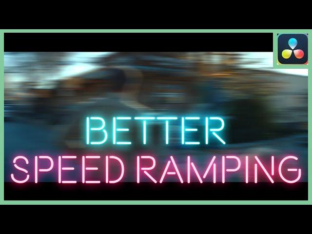 Better Speed Ramping | DaVinci Resolve 17 |