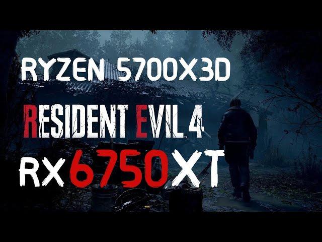 RESIDENTE EVIL 4 REMAKE | Ryzen 5700x3D + RX 6750 XT   -    Em 2025 ?