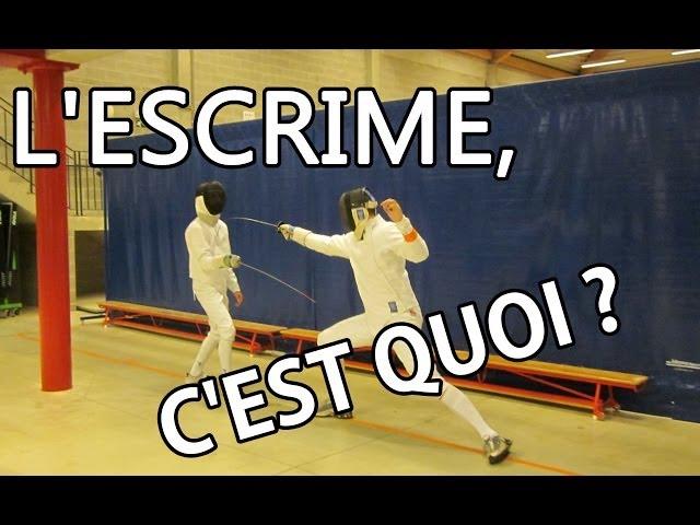 L'escrime, c'est quoi ? - Sportclap