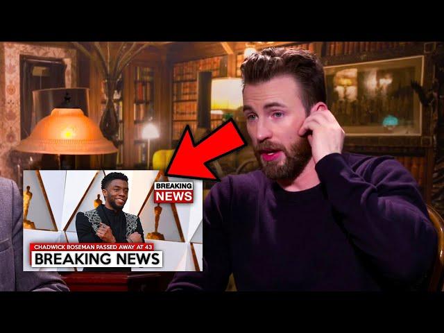 Celebrities Reacting To Chadwick Boseman Passing Away (ft. Chris Evans, Brie Larson, Chris Pratt)