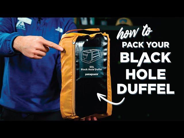 How To Re-Pack Your Black Hole Duffel