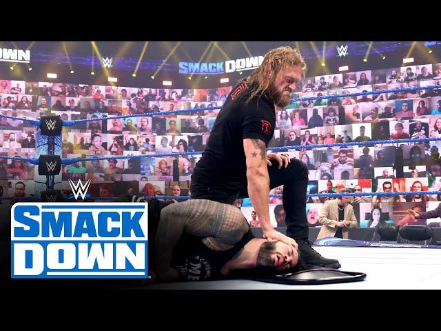 Edge returns to launch a surprise attack on Roman Reigns: SmackDown, June 25, 2021