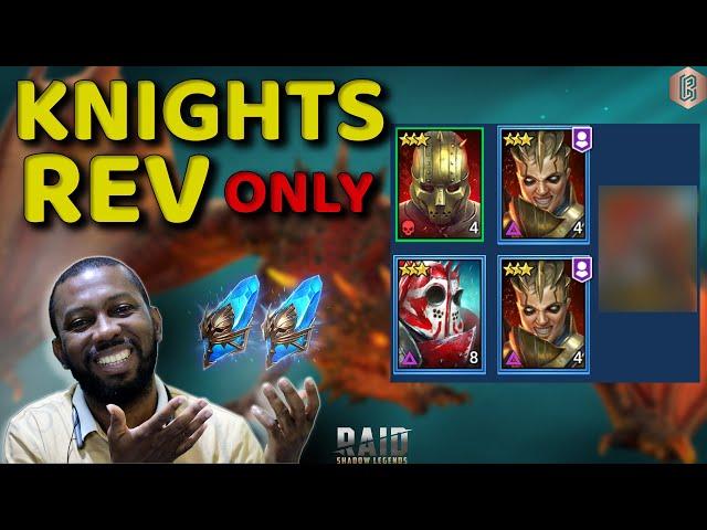 BEST Knights Rev ONLY Dragon Tournament Team | Raid: Shadow Legends