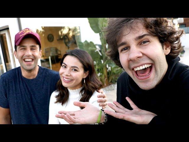 SURPRISING JOSH PECK WITH MIRANDA COSGROVE!!